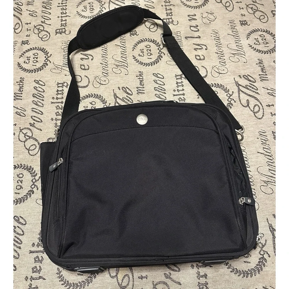Dell Travel Bag Laptop Computer Briefcase Messenger Shoulder Bag Black